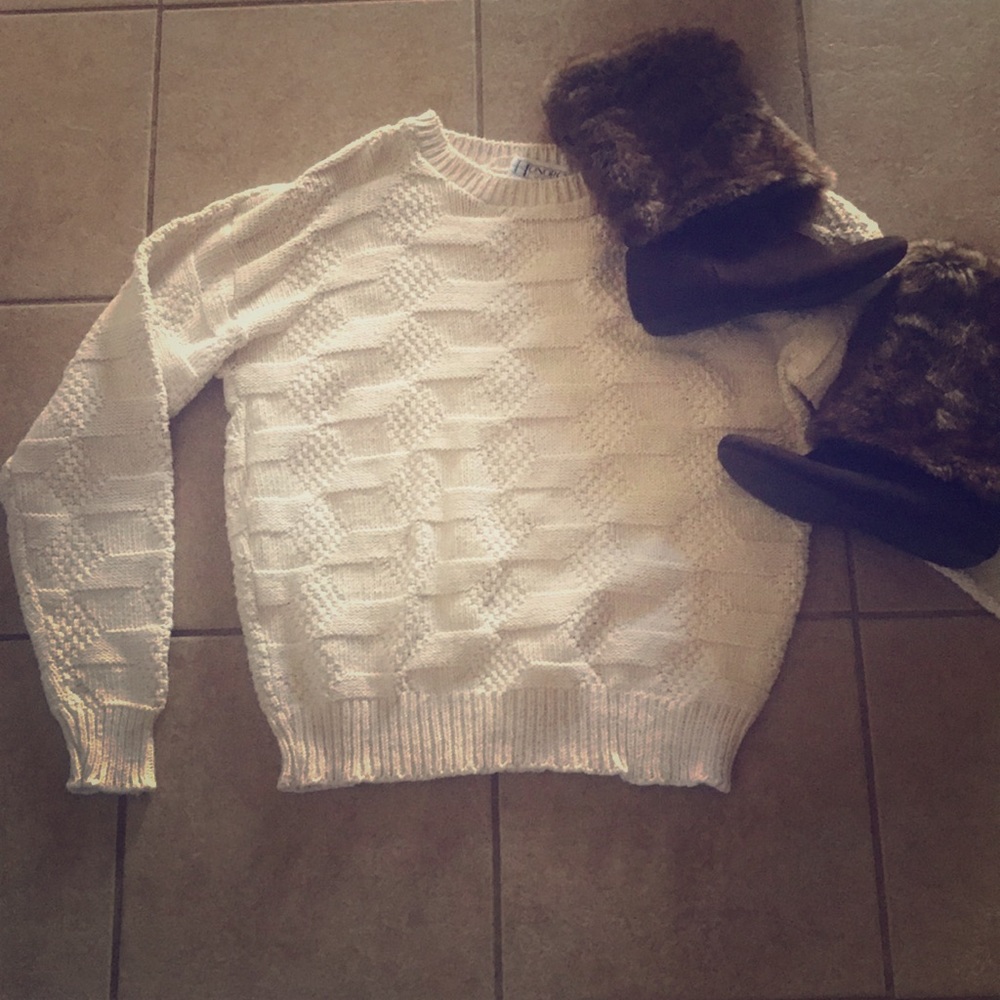 Vintage oversized comfy sweater